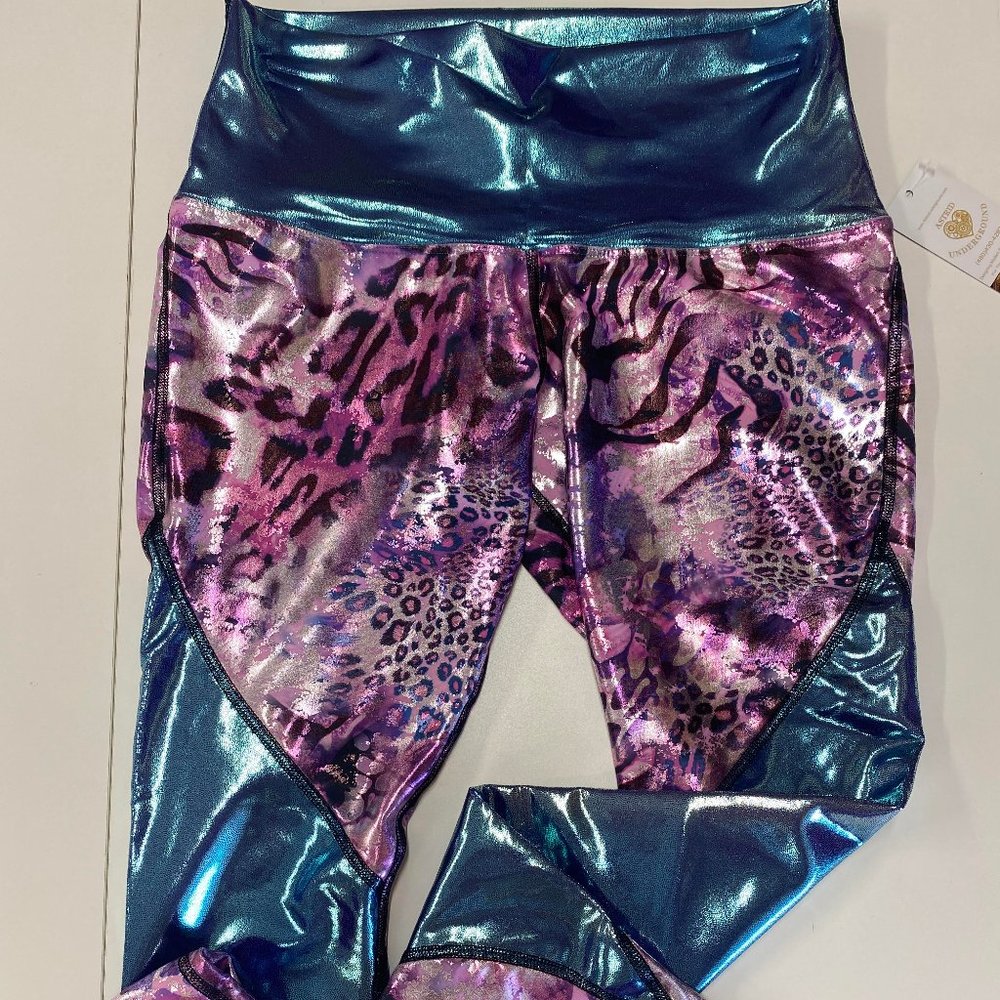 Pink Zebra High Waist Water Legging